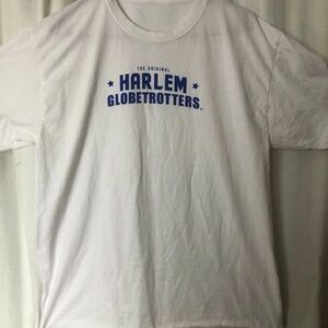 Tee: Basketball Harlem Globetrotters Retro Original Shirt Large